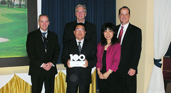 2011年4月，在意大利召開的惠而浦全球100周年慶典活動總，科隆集團榮獲“*具競爭力大獎”